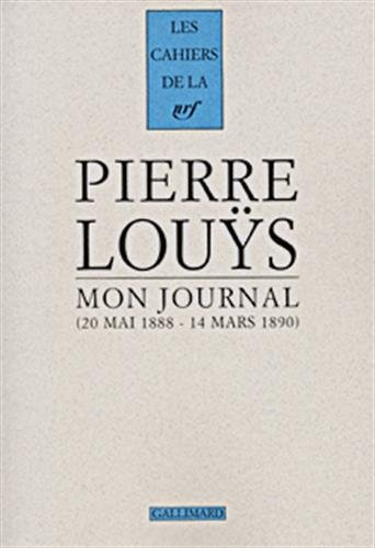 Mon journal : 22 mai 1888-14 mars 1890