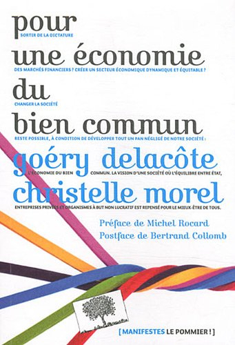 Pour une économie du bien commun : des pistes pour développer le troisième secteur de l'économie fra