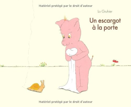 Un escargot à la porte