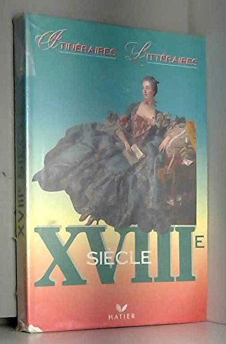 itinéraires litteraires 18e (broche)