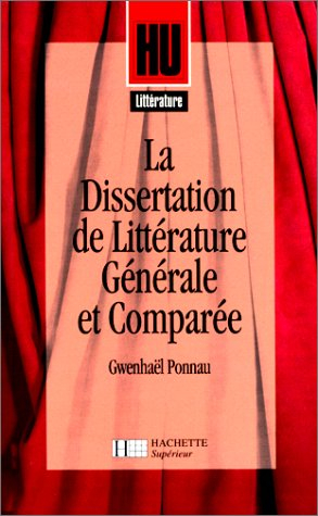 La dissertation de littérature générale comparée