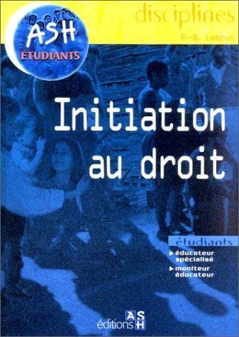 Initiation au droit