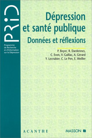 Dépression et santé publique : données et réflexions