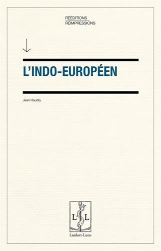 L'indo-européen