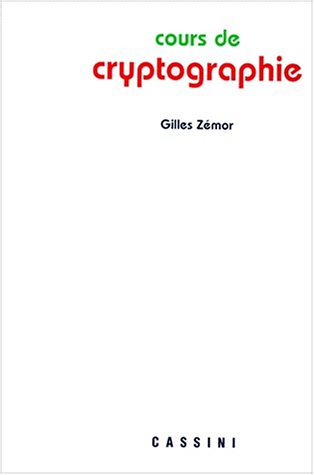 Cours de cryptographie