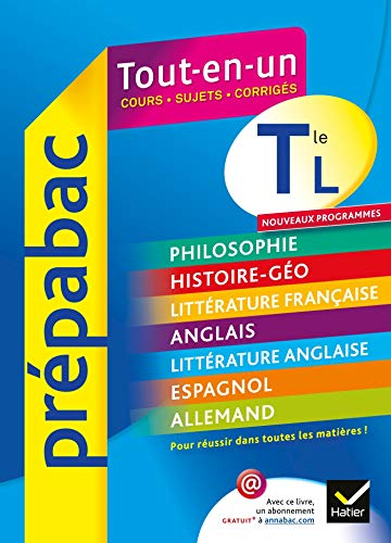 Tout-en-un, terminale L : cours, sujets, corrigés