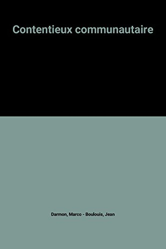contentieux communautaire