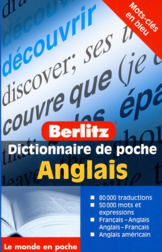Dictionnaire de poche anglais : français-anglais, anglais-français