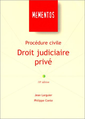 Procédure civile : droit judiciaire privé