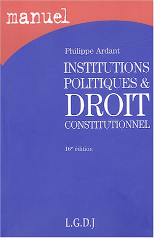 institutions politiques et droit constitutionnel