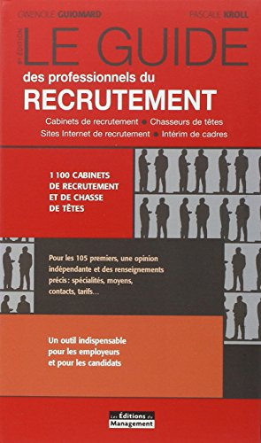 Le guide des professionnels du recrutement