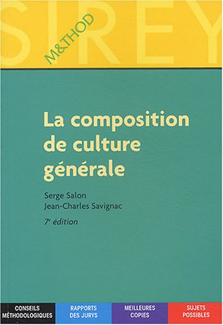 La composition de culture générale