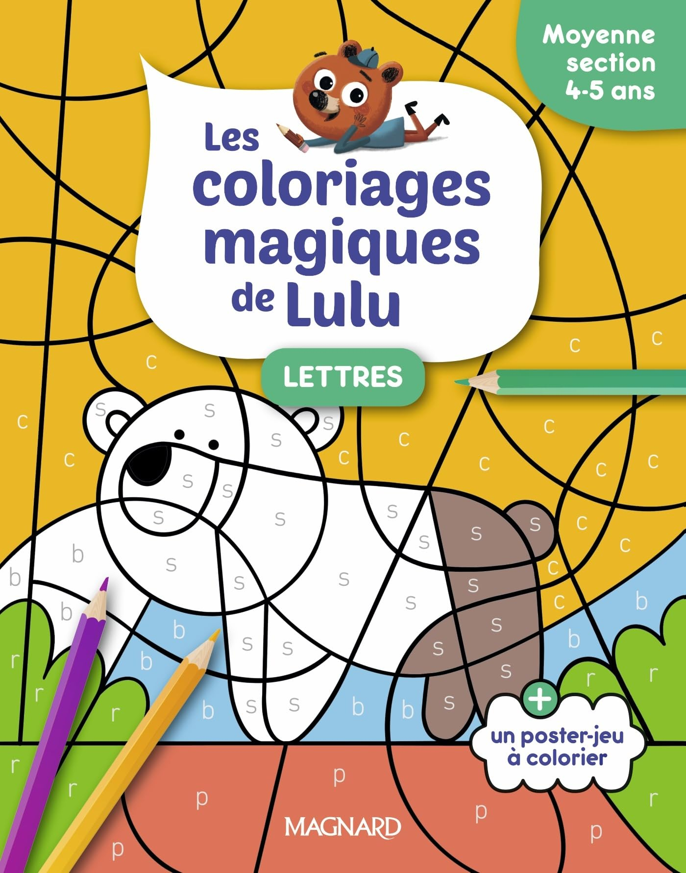 Lettres : moyenne section, 4-5 ans