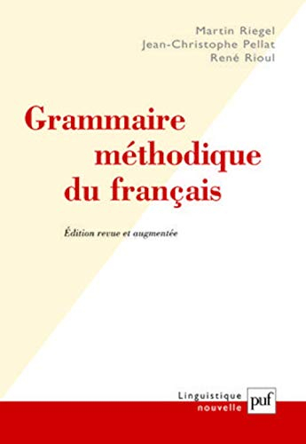 Grammaire méthodique du français