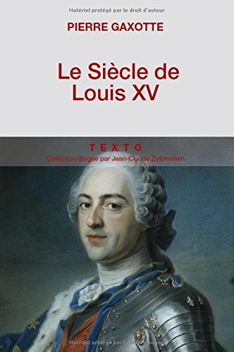 le siècle de louis xv