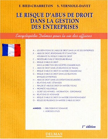 Le risque d'abus de droit dans la gestion des entreprises
