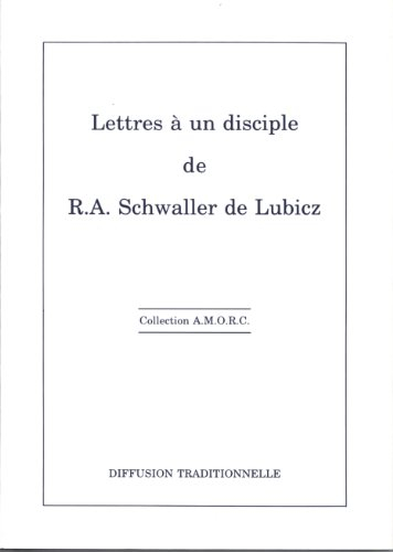 Lettres à un disciple
