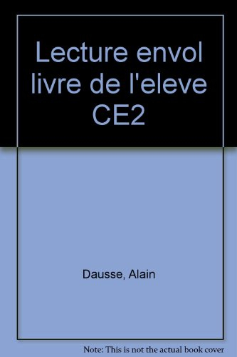 Lecture envol cycle 3, CE2