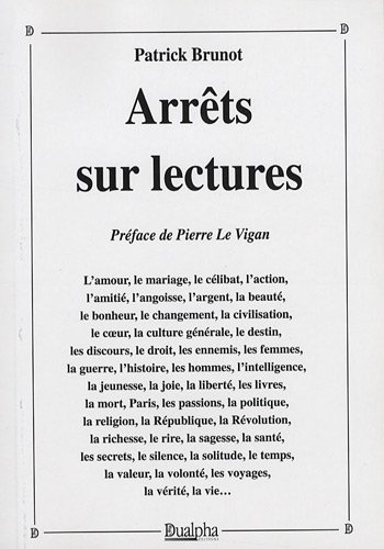 Arrêts sur lectures