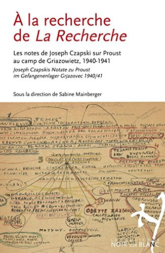 A la recherche de La Recherche : les notes de Joseph Czapski sur Proust au camp de Griazowietz, 1940