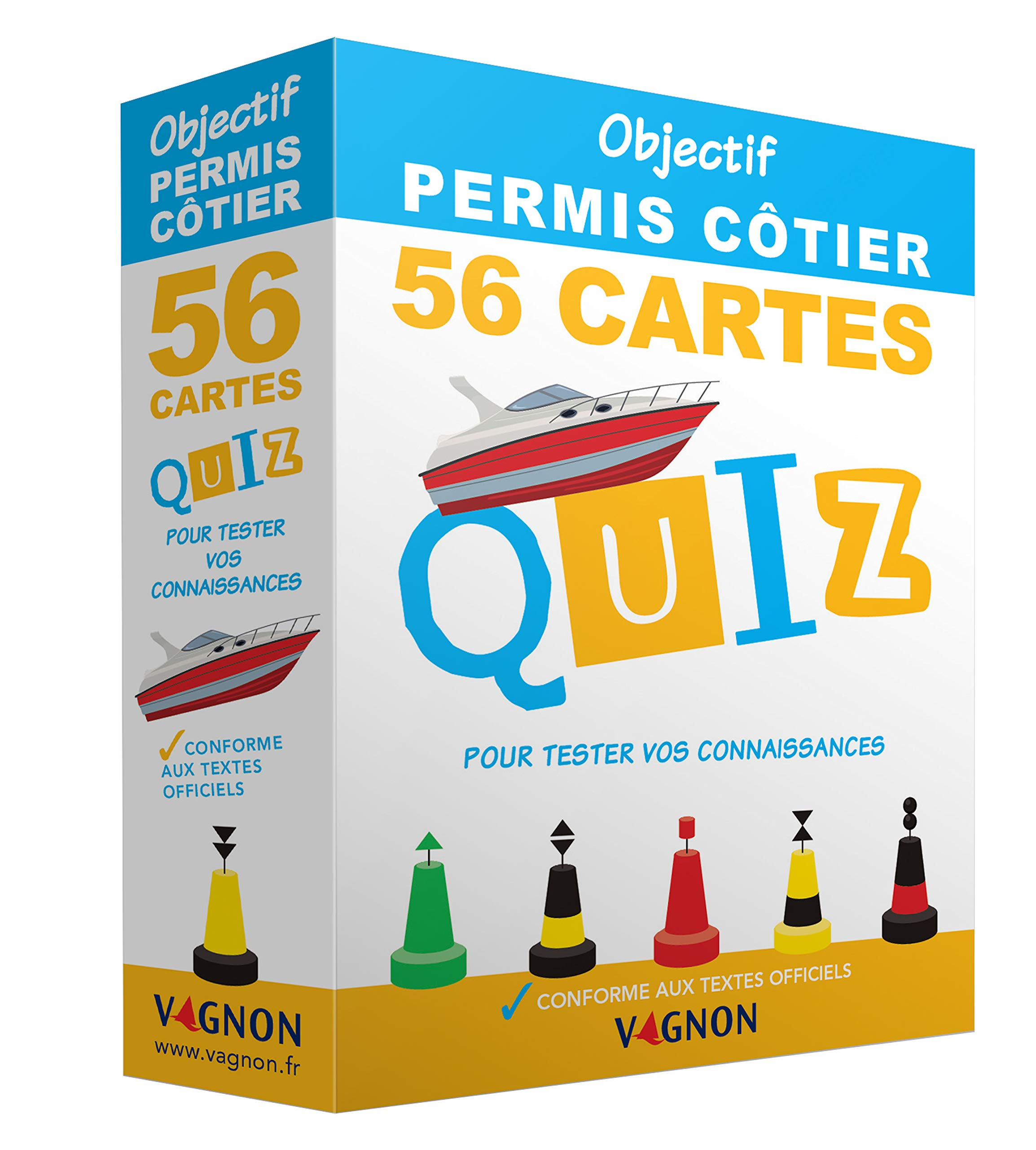 Objectif permis côtier : 56 cartes quiz pour tester vos connaissances