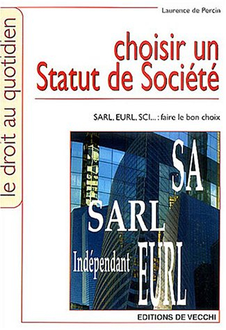 Choisir un statut de société