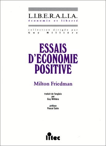 Essais d'économie positive