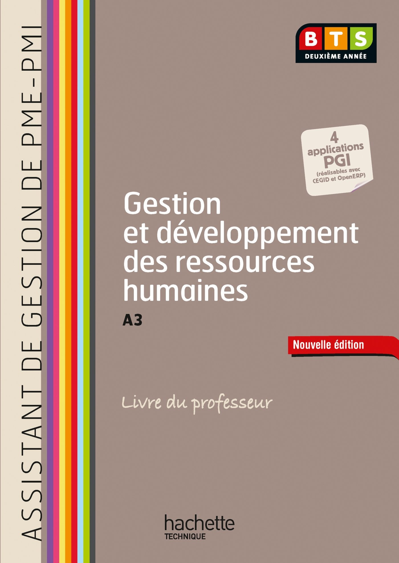 Gestion et développement des ressources humaines, BTS assistant de gestion de PME-PMI deuxième année