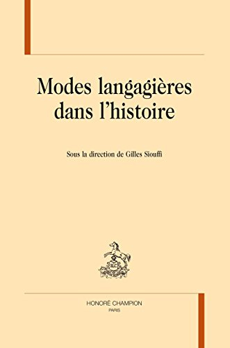 Modes langagières dans l'histoire