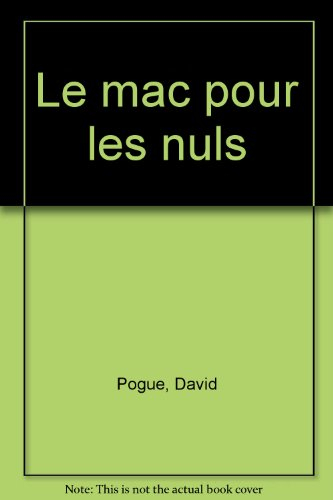 le mac pour les nuls