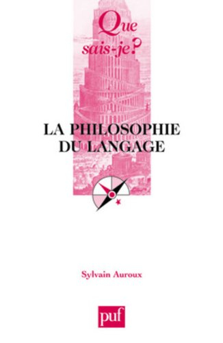La philosophie du langage