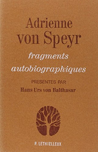Fragments autobiographiques