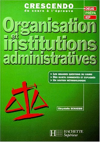 Organisations et institutions administratives