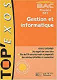 Gestion et informatique, bac première STT