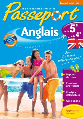 Passeport anglais, de la 5e vers la 4e