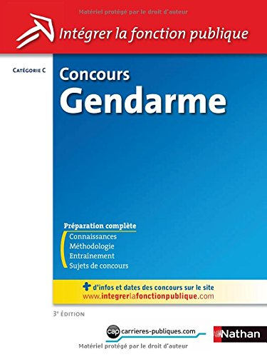 Concours gendarme, catégorie C : les épreuves écrites et orales, les connaissances indispensables, e