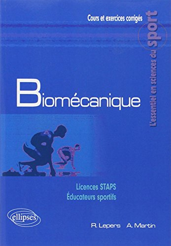 Biomécanique : licences STAPS, éducateurs sportifs