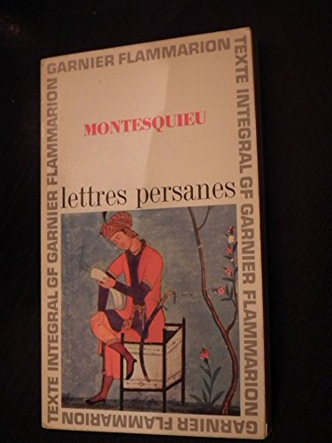 montesquieu. lettres persanes : . chronologie et préface par jacques roger