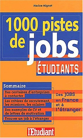 1000 pistes de jobs étudiants