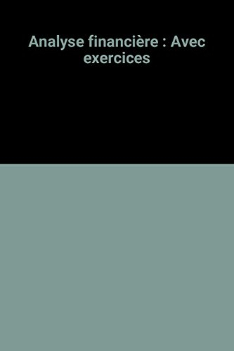 analyse financière, 6e édition