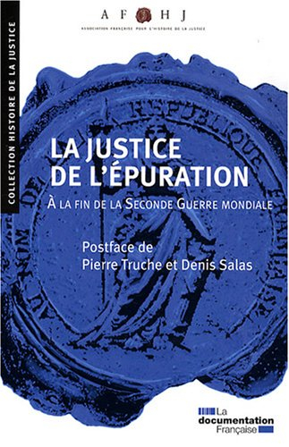 La justice de l'épuration