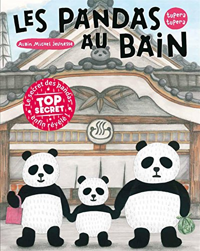 Les pandas au bain