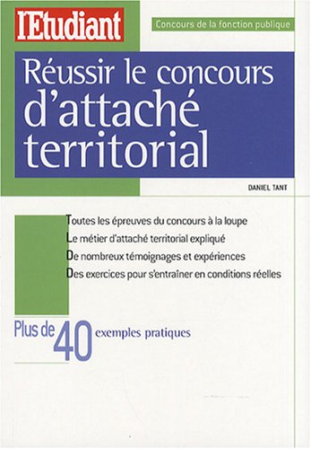 Réussir le concours d'attaché territorial