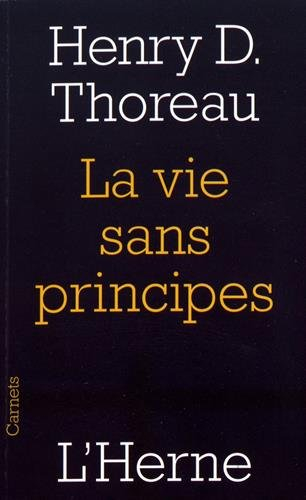 La vie sans principes
