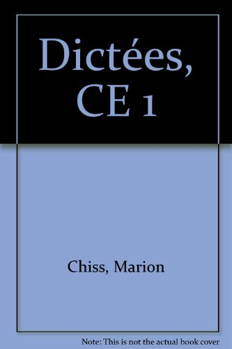 Dictées : CE1