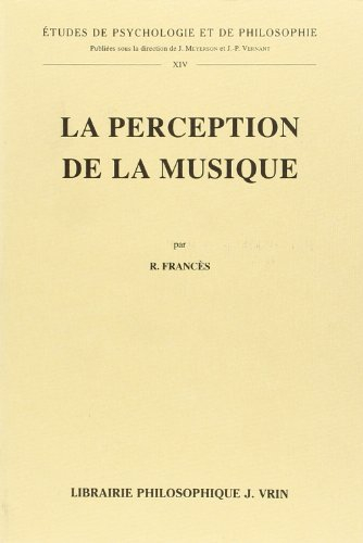 La perception de la musique