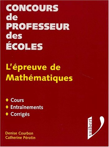 l'épreuve de mathématiques