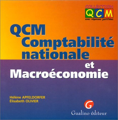 QCM comptabilité nationale et macroéconomie