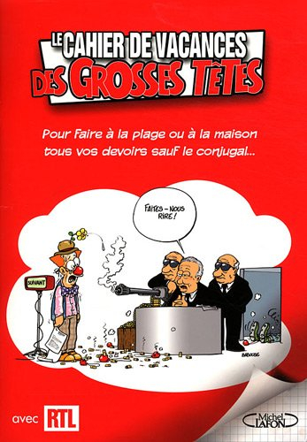 Le cahier d'activités des Grosses Têtes