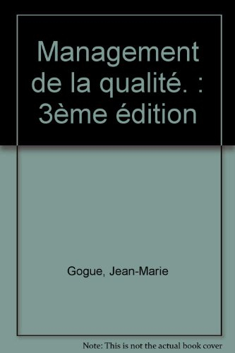 Management de la qualité